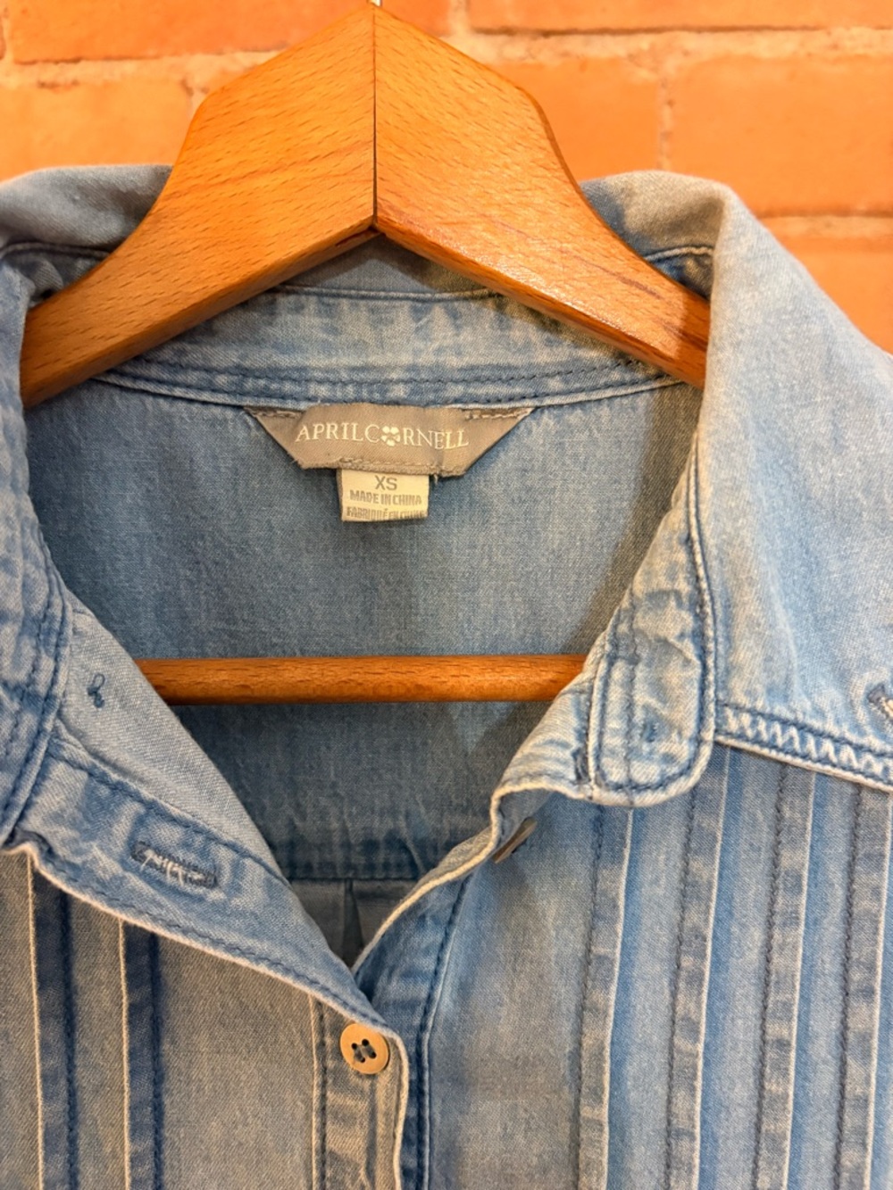 April Cornell Denim Market Dress - Picture 3 of 8